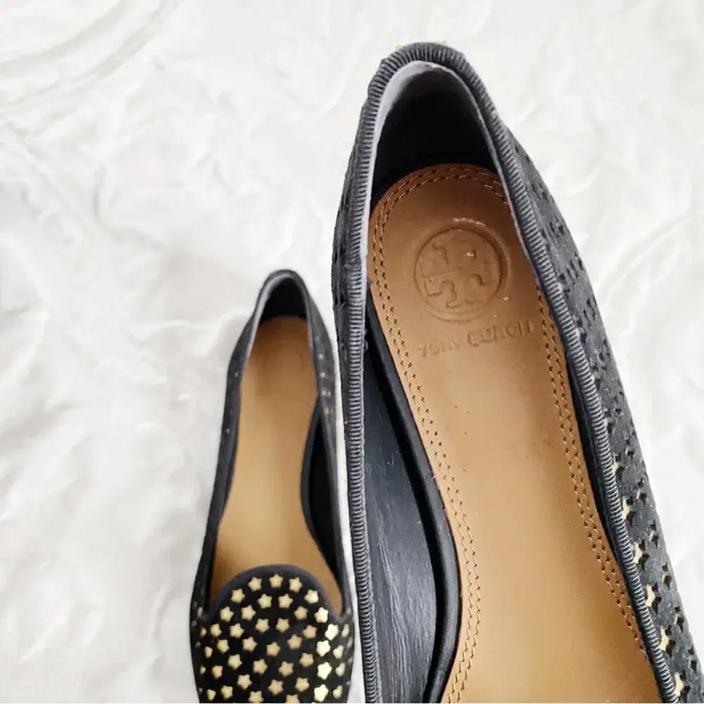 Tory Burch Olympia Star Genuine Calf Hair Loafer Size 6